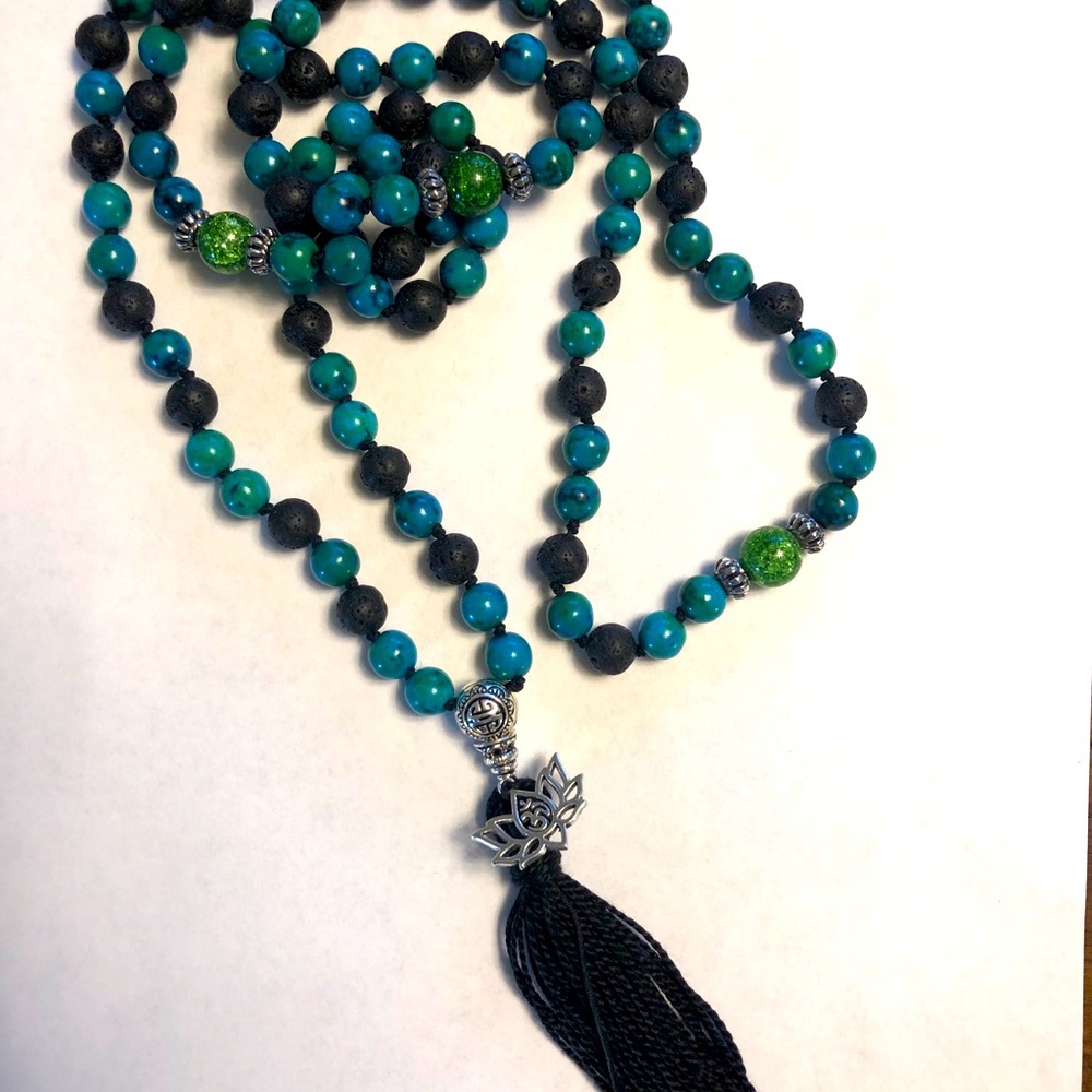 Calming Mala 108 Bead Necklace